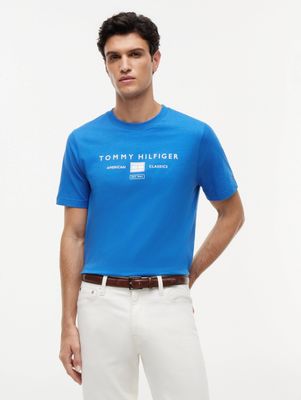 T-shirt męski na wiosnę Tommy Hilfiger ze sklepu: Gomez Fashion Store w kategorii: T-shirty męskie - zdjęcie 874714-BD9-10338_TH262M000066ZB8