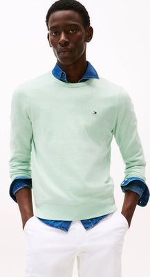 Sweter męski na wiosnę Tommy Hilfiger ze sklepu: Gomez Fashion Store w kategorii: Swetry męskie - zdjęcie 874714-BD9-10338_TH262M000059J35