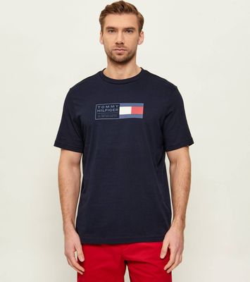 T-shirt męski Tommy Hilfiger ze sklepu: Gomez Fashion Store w kategorii: T-shirty męskie - zdjęcie 874714-BD9-10338_TH262M000119F23