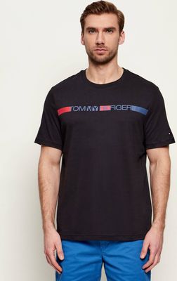 Tommy Hilfiger - T-shirt męski na lato ze sklepu: Gomez Fashion Store w kategorii: T-shirty męskie - zdjęcie 874714-BD9-10338_TH262M000120D12