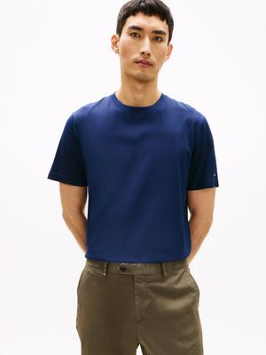 T-shirt męski na lato Tommy Hilfiger ze sklepu: Gomez Fashion Store w kategorii: T-shirty męskie - zdjęcie 874714-BD9-10338_TH262M000153K51