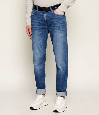 Jeansy męskie letnie Tommy Hilfiger ze sklepu: Gomez Fashion Store w kategorii: Jeansy męskie - zdjęcie 874714-BD9-10338_TH262M000193H64