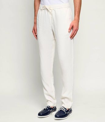 Spodnie męskie w stylu klasycznym Tommy Hilfiger ze sklepu: Gomez Fashion Store w kategorii: Spodnie męskie - zdjęcie 874714-BD9-10338_TH262M000198L35