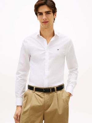 Koszula męska na lato Tommy Hilfiger ze sklepu: Gomez Fashion Store w kategorii: Koszule męskie - zdjęcie 874714-BD9-10338_TH262M000204D96