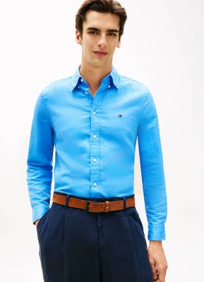 Koszula męska casualowa Tommy Hilfiger ze sklepu: Gomez Fashion Store w kategorii: Koszule męskie - zdjęcie 874714-BD9-10338_TH262M000230852