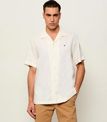 Koszula męska casualowa letnia Tommy Hilfiger ze sklepu: Gomez Fashion Store w kategorii: Koszule męskie - zdjęcie 874714-BD9-10338_TH262M000232L35