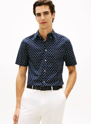 Koszula męska w stylu młodzieżowym Tommy Hilfiger ze sklepu: Gomez Fashion Store w kategorii: Koszule męskie - zdjęcie 874714-BD9-10338_TH262M000233D11