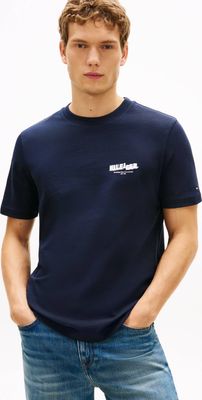 Tommy Hilfiger - T-shirt męski na lato ze sklepu: Gomez Fashion Store w kategorii: T-shirty męskie - zdjęcie 874714-BD9-10338_TH262M000246F23