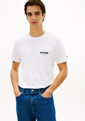Tommy Hilfiger - T-shirt męski na wiosnę ze sklepu: Gomez Fashion Store w kategorii: T-shirty męskie - zdjęcie 874714-BD9-10338_TH262M000246D96