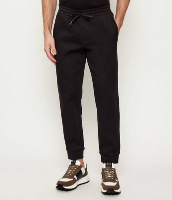 Spodnie męskie gładkie casual Armani Exchange ze sklepu: Gomez Fashion Store w kategorii: Spodnie męskie - zdjęcie 874714-BD9-10338_AX262M000095H50