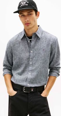 Koszula męska casual Tommy Jeans ze sklepu: Gomez Fashion Store w kategorii: Koszule męskie - zdjęcie 874714-BD9-10338_TM262M000059072