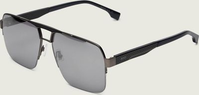 Okulary przeciwsłoneczne BOSS BLACK ze sklepu: Gomez Fashion Store w kategorii: Okulary przeciwsłoneczne męskie - zdjęcie 874714-BD9-10338_BB255M000344125