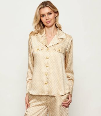 Koszula damska casual Marciano Guess ze sklepu: Gomez Fashion Store w kategorii: Koszule damskie - zdjęcie 874714-BD9-10338_MG261W000008T67
