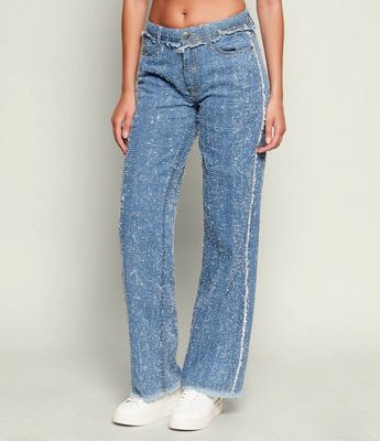 Jeansy damskie Guess ze sklepu: Gomez Fashion Store w kategorii: Jeansy damskie - zdjęcie 874714-BD9-10338_GJ261W000009W55