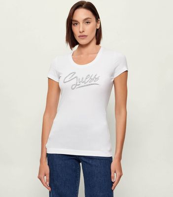 Bluzka damska na wiosnę Guess ze sklepu: Gomez Fashion Store w kategorii: Bluzki damskie - zdjęcie 874714-BD9-10338_GJ261W000031F11