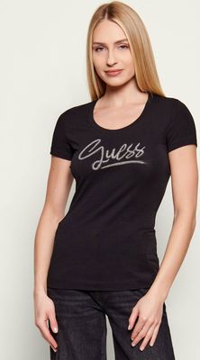 Guess - Bluzka damska na wiosnę młodzieżowa ze sklepu: Gomez Fashion Store w kategorii: Bluzki damskie - zdjęcie 874714-BD9-10338_GJ261W000031058