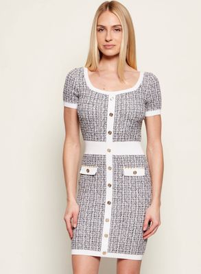 Guess - Sukienka casualowa ze sklepu: Gomez Fashion Store w kategorii: Sukienki - zdjęcie 874714-BD9-10338_GJ261W000043W65