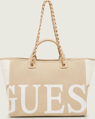 Shopper bag na wiosnę Guess ze sklepu: Gomez Fashion Store w kategorii: Torby Shopper bag - zdjęcie 874714-BD9-10338_GW262W000045R55