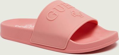 Klapki damskie na lato Guess ze sklepu: Gomez Fashion Store w kategorii: Klapki damskie - zdjęcie 874714-BD9-10338_GW262W000054H44