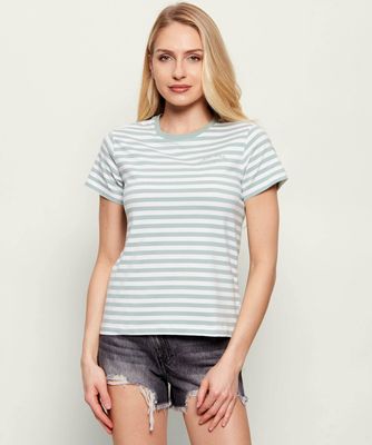 Bluzka damska casual Guess Jeans ze sklepu: Gomez Fashion Store w kategorii: Bluzki damskie - zdjęcie 874714-BD9-10338_GE262W000020U10