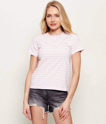 Bluzka damska casualowa Guess Jeans ze sklepu: Gomez Fashion Store w kategorii: Bluzki damskie - zdjęcie 874714-BD9-10338_GE262W000020R50