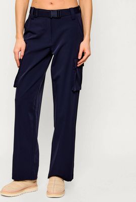 Spodnie damskie na wiosnę na lato Guess ze sklepu: Gomez Fashion Store w kategorii: Spodnie damskie - zdjęcie 874714-BD9-10338_GJ262W000017B07