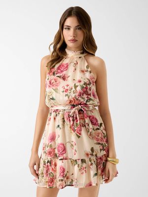 Sukienka Guess ze sklepu: Gomez Fashion Store w kategorii: Sukienki - zdjęcie 874714-BD9-10338_GJ262W000130R98