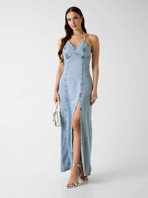 Sukienka elegancka Guess ze sklepu: Gomez Fashion Store w kategorii: Sukienki - zdjęcie 874714-BD9-10338_GJ262W000137R96