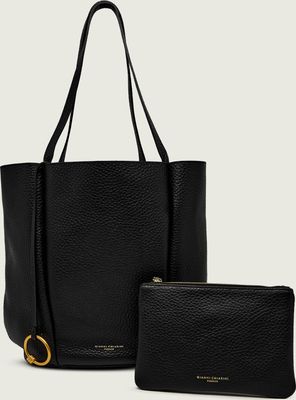 Shopper bag elegancka GIANNI CHIARINI ze sklepu: Gomez Fashion Store w kategorii: Torby Shopper bag - zdjęcie 874714-BD9-10338_GH262W000013001