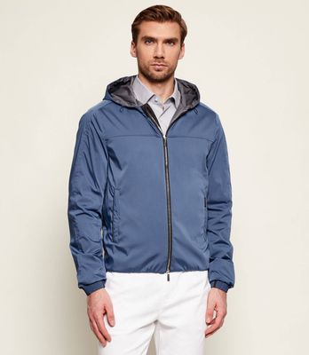 Kurtka męska casual MooRER ze sklepu: Gomez Fashion Store w kategorii: Kurtki męskie - zdjęcie 874714-BD9-10338_M3261M000001007