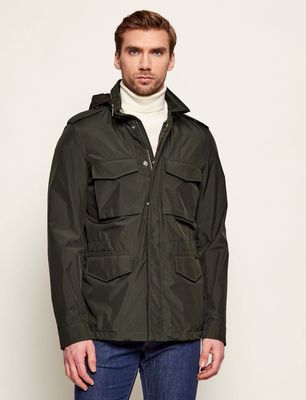 Kurtka męska casualowa MooRER ze sklepu: Gomez Fashion Store w kategorii: Kurtki męskie - zdjęcie 874714-BD9-10338_M3261M000003009