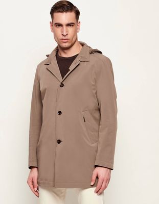 Płaszcz męski casual MooRER ze sklepu: Gomez Fashion Store w kategorii: Płaszcze męskie - zdjęcie 874714-BD9-10338_M3261M000005011