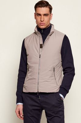 Kamizelka męska jesienna MooRER ze sklepu: Gomez Fashion Store w kategorii: Kamizelki męskie - zdjęcie 874714-BD9-10338_M3261M000008013