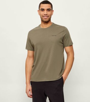 T-shirt męski casualowy Calvin Klein ze sklepu: Gomez Fashion Store w kategorii: T-shirty męskie - zdjęcie 874714-BD9-10338_CK262M000006610