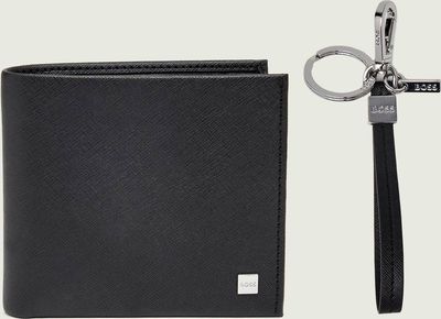 Portfel męski na lato BOSS BLACK ze sklepu: Gomez Fashion Store w kategorii: Portfele męskie - zdjęcie 874714-BD9-10338_BB262M000048001