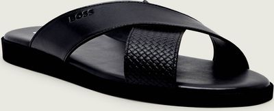 Klapki męskie BOSS BLACK ze sklepu: Gomez Fashion Store w kategorii: Klapki męskie - zdjęcie 874714-BD9-10338_BB262M000084001