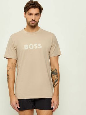 T-shirt męski BOSS BLACK ze sklepu: Gomez Fashion Store w kategorii: T-shirty męskie - zdjęcie 874714-BD9-10338_BW262M000063274