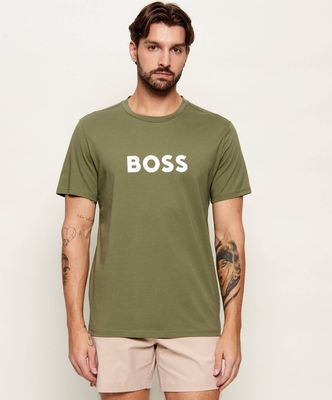 T-shirt męski BOSS BLACK ze sklepu: Gomez Fashion Store w kategorii: T-shirty męskie - zdjęcie 874714-BD9-10338_BW262M000063351