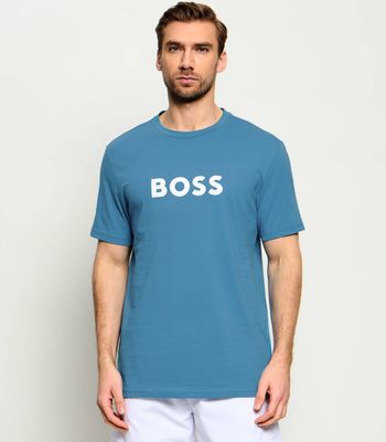 T-shirt męski BOSS BLACK ze sklepu: Gomez Fashion Store w kategorii: T-shirty męskie - zdjęcie 874714-BD9-10338_BW262M000063445
