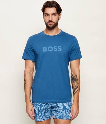 BOSS BLACK - T-shirt męski ze sklepu: Gomez Fashion Store w kategorii: T-shirty męskie - zdjęcie 874714-BD9-10338_BW262M000063462