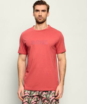BOSS BLACK - T-shirt męski ze sklepu: Gomez Fashion Store w kategorii: T-shirty męskie - zdjęcie 874714-BD9-10338_BW262M000063609
