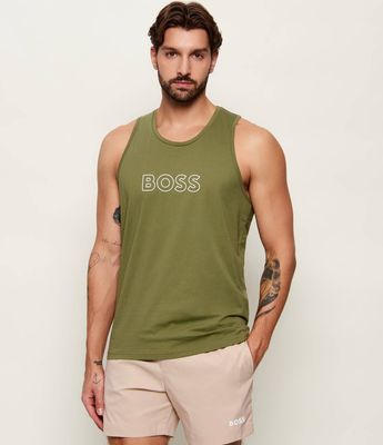 BOSS BLACK - T-shirt męski ze sklepu: Gomez Fashion Store w kategorii: T-shirty męskie - zdjęcie 874714-BD9-10338_BW262M000064351