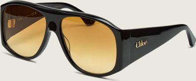 Okulary przeciwsłoneczne damskie Chloe ze sklepu: Gomez Fashion Store w kategorii: Okulary przeciwsłoneczne damskie - zdjęcie 874714-BD9-10338_CH255W000005001