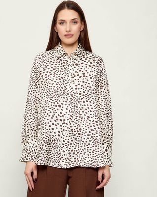 Koszula damska elegancka Marella ze sklepu: Gomez Fashion Store w kategorii: Koszule damskie - zdjęcie 874714-BD9-10338_MA261W000007006