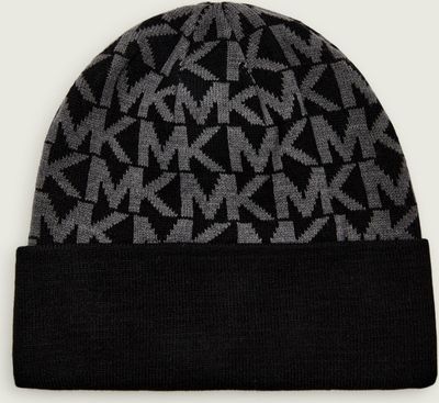 Michael Kors - Czapka zimowa męska elegancki ze sklepu: Gomez Fashion Store w kategorii: Czapki zimowe męskie - zdjęcie 874714-BD9-10338_MK255M000031976