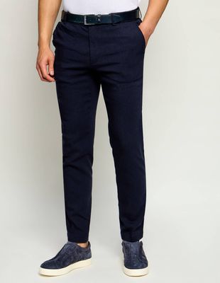 BOSS BLACK - Spodnie męskie casualowe jesienne ze sklepu: Gomez Fashion Store w kategorii: Spodnie męskie - zdjęcie 874714-BD9-10338_BB262M000170405