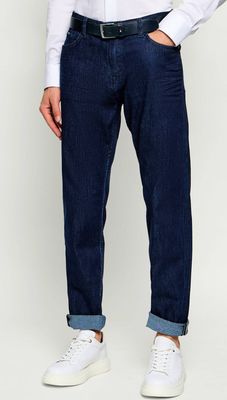 Jeansy męskie na lato casualowe BOSS BLACK ze sklepu: Gomez Fashion Store w kategorii: Jeansy męskie - zdjęcie 874714-BD9-10338_BB262M000191401
