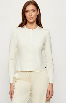 Sweter damski na wiosnę Marc Cain ze sklepu: Gomez Fashion Store w kategorii: Swetry damskie - zdjęcie 874714-BD9-10338_CR262W000005112