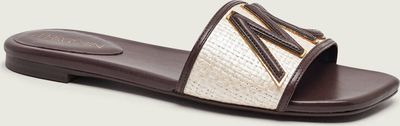 Klapki damskie na wiosnę Marc Cain ze sklepu: Gomez Fashion Store w kategorii: Klapki damskie - zdjęcie 874714-BD9-10338_CR262W000027699