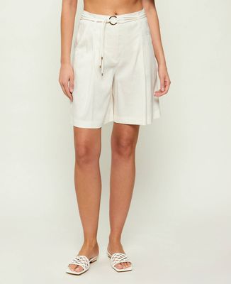 Szorty eleganckie Marc Cain ze sklepu: Gomez Fashion Store w kategorii: Szorty - zdjęcie 874714-BD9-10338_CR262W000033112